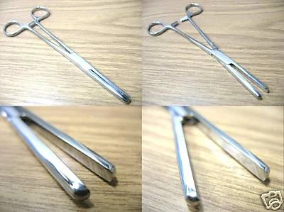 PINZAS ABRAZADERA OCLUSIVA 3 TUBOS 7" QUIRÚRGICAS LISAS Foto 1 de 1