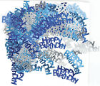 Glitz Blue 30th Birthday Party Tableware Decoration Plates Banners Candle Age 30