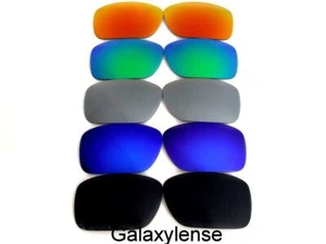 Galaxy Replacement Lenses For Oakley Big Taco Black&Blue&Grey&Green&Red 5 Pairs - Picture 1 of 7