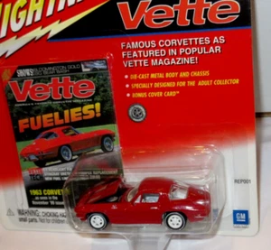 JOHNNY WHITE LIGHTNING ~'63 CORVETTE FUELIE SPLIT WINDOW w/ RUBBER TIRES~ - Picture 1 of 6