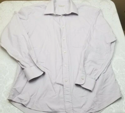 Camisa de vestir Ermenegildo para hombre 17 43 gris crema cuadros puño estándar todo algodón Foto 1 de 4