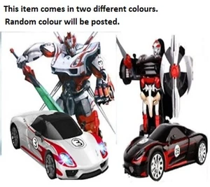MZ Transforming Car 2337P Toy RC IR Robot Porsche Race Racing Remote Control - Bild 1 von 8