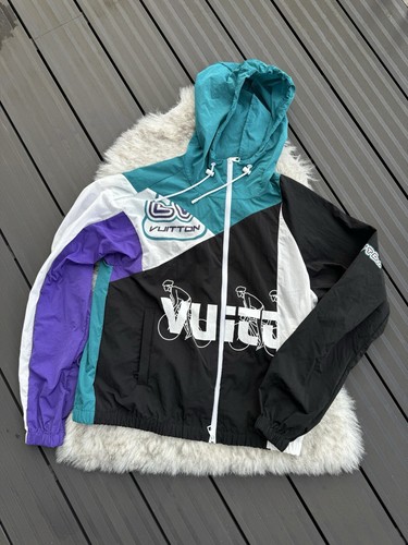 LOUIS VUITTON（LV） Giacca a vento leggera Louis Vuitton Multi Taglia 48 S Retro Sportiva LV