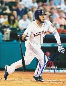 JON SINGLETON HOUSTON ASTROS ACTION SIGNED 8x10 - Picture 1 of 1