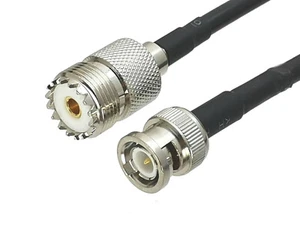 Conector hembra RG58 UHF SO239 a conector macho BNC puente coleta 4 pulgadas ~ 10 pies - Imagen 1 de 37