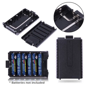 6x AAA Battery Case For BaoFeng Walkie Talkie UV-5R UV-5R III UV-5RT BF-F8HP - Zdjęcie 1 z 10
