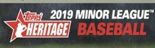 2019 Topps Heritage Minor League Baseball - INSERTS - PARALLEL Pick Your Card - 
