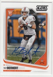 2018 Score Kurt Bekkert RC Auto Atlanta Falcons - Picture 1 of 1
