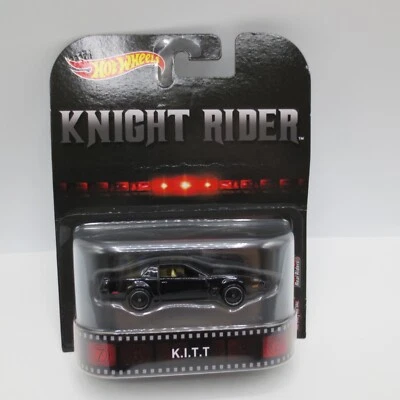 Hot Wheels Retro Entertainment 2016 Knight Rider With Real Riders - Image 1 of 4