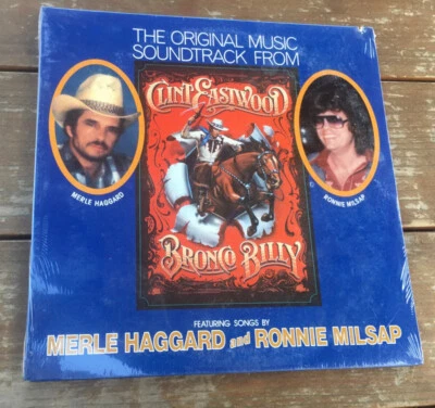 CLINT EASTWOOD BRONCO BILLY SOUNDTRACK SEALED! 1980 LP MERLE HAGGARD & MILSAP - Image 1 of 3