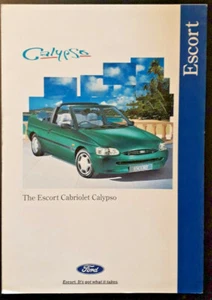 Ford Escort Cabriolet Calypso Brochure 1995 - Picture 1 of 2
