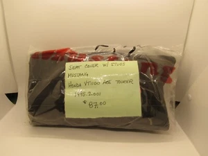 1995 - 2001 Honda Shadow VT1100 Seat Covers with studs - front / rear Cover Only - Picture 1 of 5