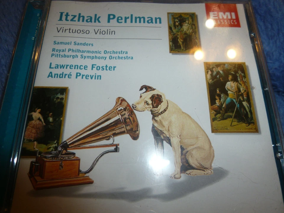 emi classics -itzhak perlman-virtuoso violin cd - Image 1 of 1