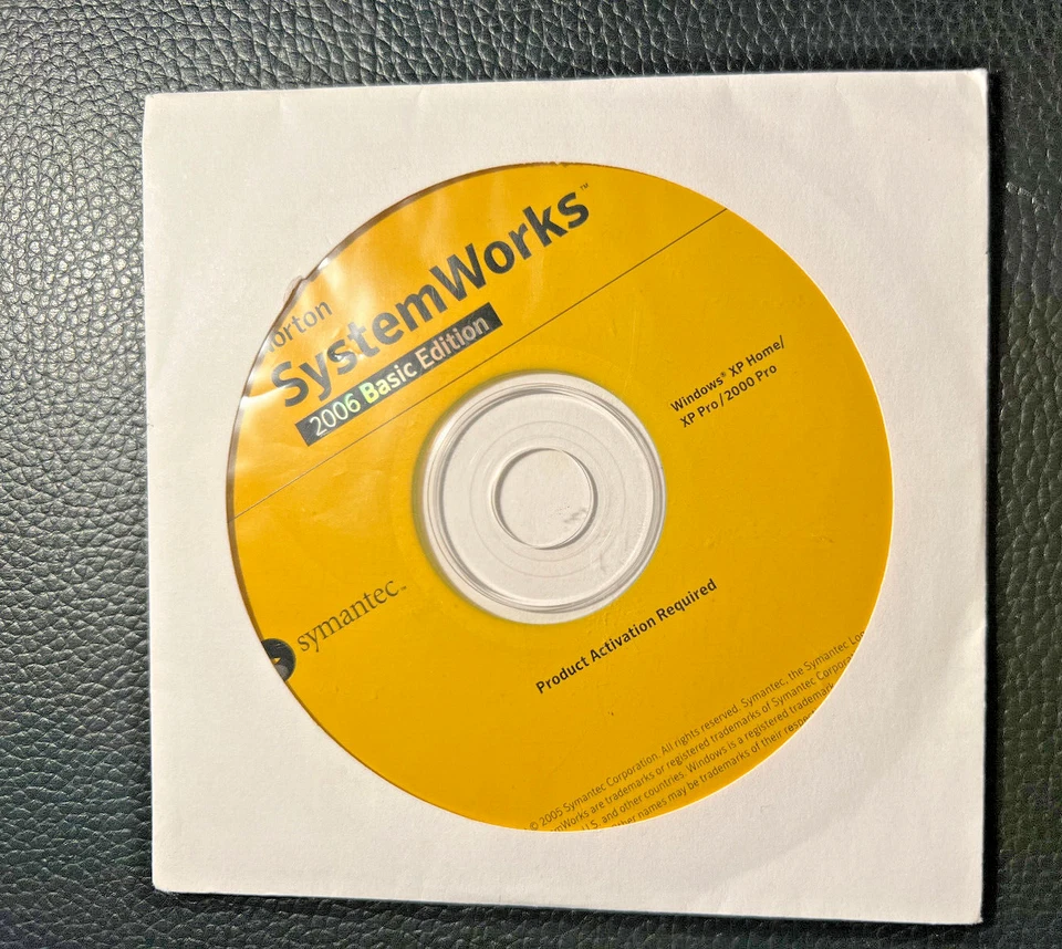 Symantec Norton SystemWorks 2006 Windows 2000 NT 98 95 - Image 1 of 1