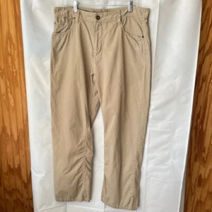 Ascend Outdoor Pants Relaxed Fit Casual Khaki Cotton Blend Mens Size 36/30 - Picture 1 of 4