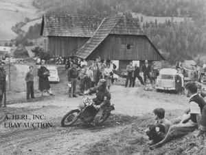 Moto Guzzi 235 Lodola Regolarita & Carissoni - 1960 ISDT - foto motocicleta - Imagen 1 de 1