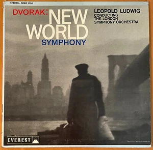 LEOPOLD LUDWIG Dvorak New World EVEREST STEREO 1960 LP Silver Back EX- - Picture 1 of 2