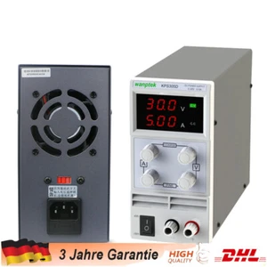 Labornetzgerät regelbar Labornetzteil Netzgerät Netzteil Trafo 0-30V 0-5A DC NEU - Bild 1 von 17
