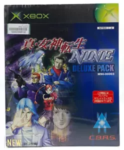 Xbox Shin Megami Tensei NINE Deluxe Pack Atlus 2002 Japan Unopened - Picture 1 of 8