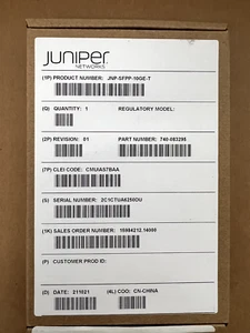 New Sealed Juniper JNP-SFPP-10GE-T SFP+ 10GBASE-T Copper Transceiver Module - Picture 1 of 2