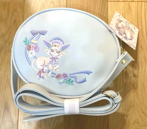 Pokemon Center Original Botanical Easter  Espeon Embroidery Shoulder Bag Japan - Picture 1 of 2
