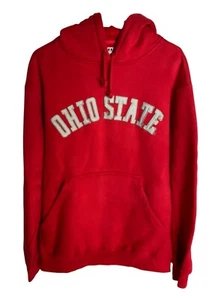 Sudadera con capucha roja del estado de Ohio talla grande - Imagen 1 de 7