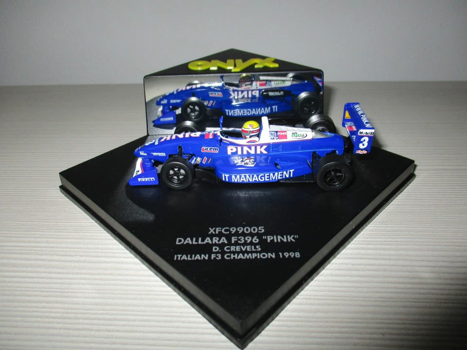 DALLARA F396 PINK ITALIAN F3 CHAMPION 1998 XFC99005 EDIZIONE LIMITATA ONYX 1/43 - Immagine 1 di 1