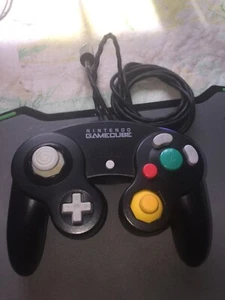 Nintendo Gamecube Black Controller Authentic DOL-003 - Picture 1 of 3