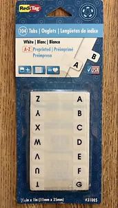 Redi-Tag RTG31005 Tab Index 104 Tab/pack - 2 pack - Picture 1 of 2