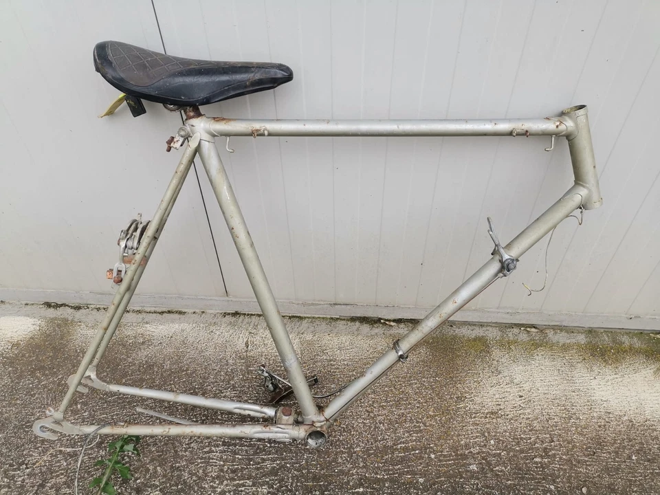 Telaio e accessori bicicletta da corsa vintage eroica  - Immagine 1 di 4