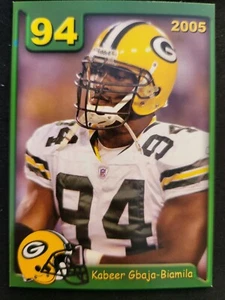Green Bay Packers Police Kabeer Gbaja-biamila Kiwanis Club Two Rivers 2005 #19  - Imagen 1 de 2