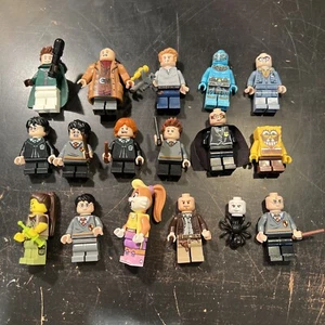 LEGO Harry Potter SpongeBob Jurassic TV Movie Minifigure Parts Pieces Lot - Picture 1 of 7