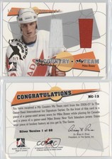 2006-07 In the Game-Used International Ice Signature Series 1/1 Mike Bossy HOF
