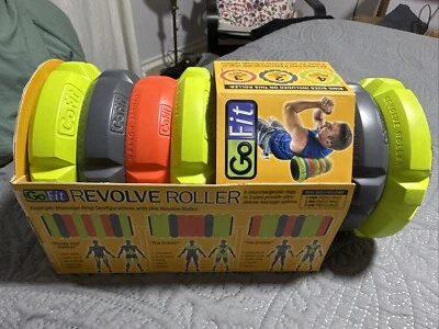 Nuevo rodillo giratorio Go-Fit - anillos intercambiadores de masaje adaptativos Foto 1 de 4