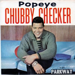 CHUBBY CHECKER  - POPEYE THE HITCHHIKER/LIMBO ROCK - 45 RECORD - Picture 1 of 4