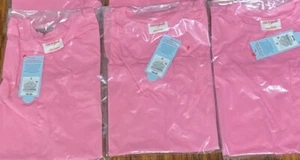 3 NEW! Cat & Jack Kids Pink Short Sleeve Shirts - Small - Picture 1 of 3
