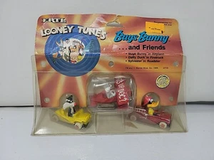 LOONEY TUNES BUGS BUNNY, DAFFY DUCK & SYLVESTER Die-Cast figure SET by ERTL 1989 - Picture 1 of 11