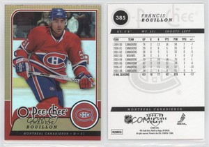 2008-09 O-Pee-Chee Rainbow Foil Francis Bouillon #385