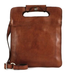 CAMPOMAGGI Vertical Briefcase Cognac - Imagen 1 de 5