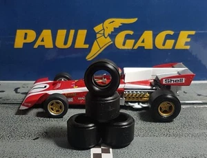 "XPG"  URETHANE SLOT CAR TIRES 2pr XPG-22166FF fit POLICAR FERRARI 312B2 - Bild 1 von 1