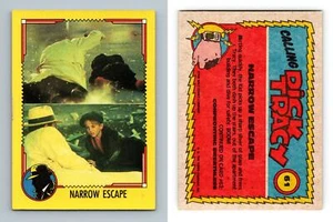 Narrow Escape #61 Dick Tracy Movie 1990 Topps Trading Card - Picture 1 of 1