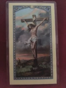 Bonella Holy Card by W. J. Hirten Co.    I asked  JESUS - Picture 1 of 3