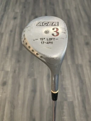 Acer Power Pact Tour Touch Stainless Steel 3 Wood Reg Flex Steel Shaft Golf Club - Image 1 of 4