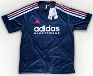 Adidas House of Tiro Nations Pack Tee | Men's M | Navy Blue/Red/White - Picture 1 of 8