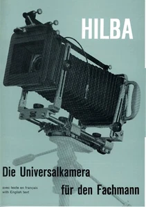 HILBA Prospekt UNIVERSAL-KAMERA Mod. 9x12 4x5 13x18 5x7 Data Sheet (Y4570 - Picture 1 of 3