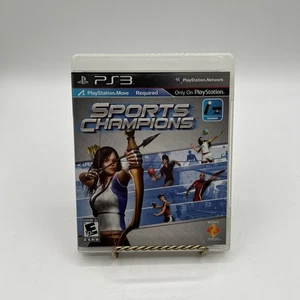 Sports Champions (Sony PlayStation 3, 2010) CIB Complete In Box - Picture 1 of 6