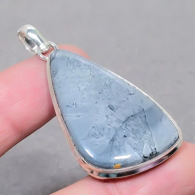 Howlith Edelstein handgefertigt Jahrestag Geschenk Antik Schmuck Anhänger 2,4... - Bild 1 von 4