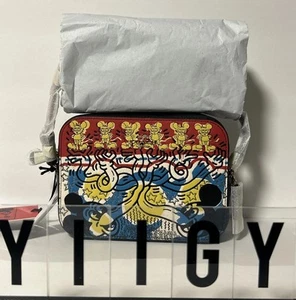๐ผ๐ฆ Coach C6906 ๐ผ๐ฆ Disney Mickey Mouse X Keith Haring Mini Camera Bag ๐ผ GB37 - Picture 1 of 6