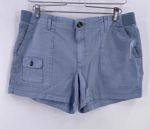 Sonoma Womens Pelican Blue Shorts Size 18 Pockets Ultracomfort Waistband - Picture 1 of 8