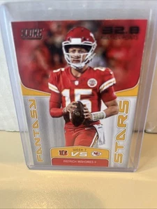 2019 Score - Fantasy Stars #FS-1 Patrick Mahomes II - Picture 1 of 2